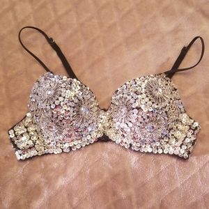 Sequin Bra